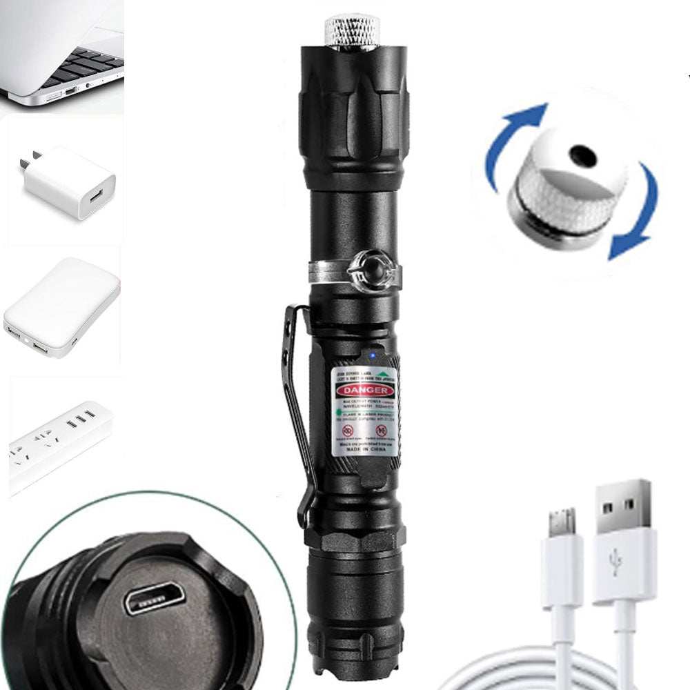 Laser Pointer USB Rechargeable Grade Laser Pointer Powerful Cheap Laser Pointer-009USB
