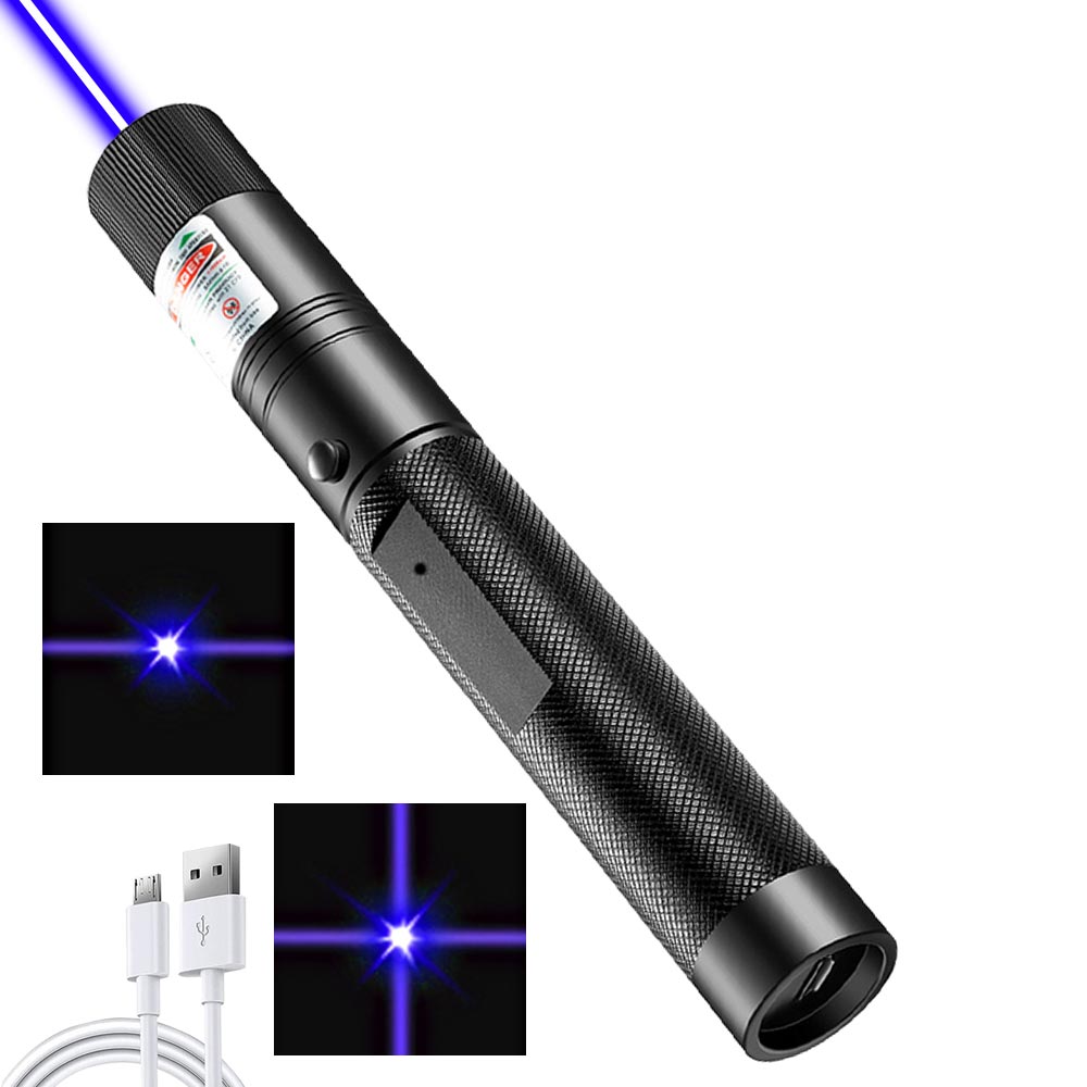 USB Rechargeable Laser Pointer Laser Pointer Pen Gift Box Laser Pointer Straight Line-303 Line