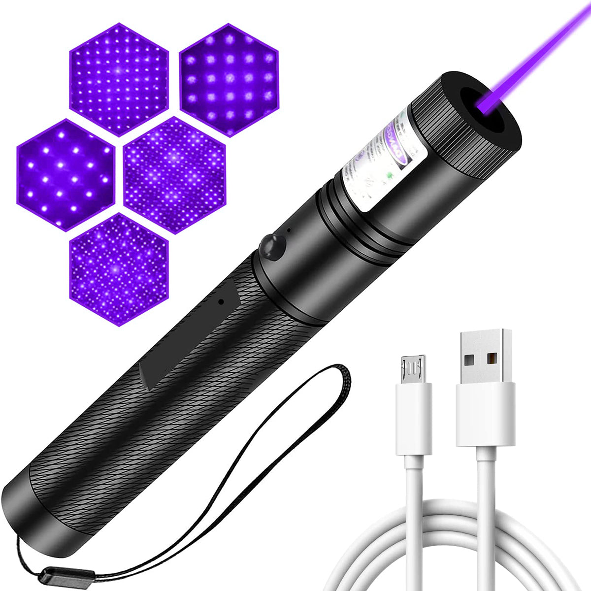 High Power Laser Pointer Green Laser & Red Laser & Purple Laser -303