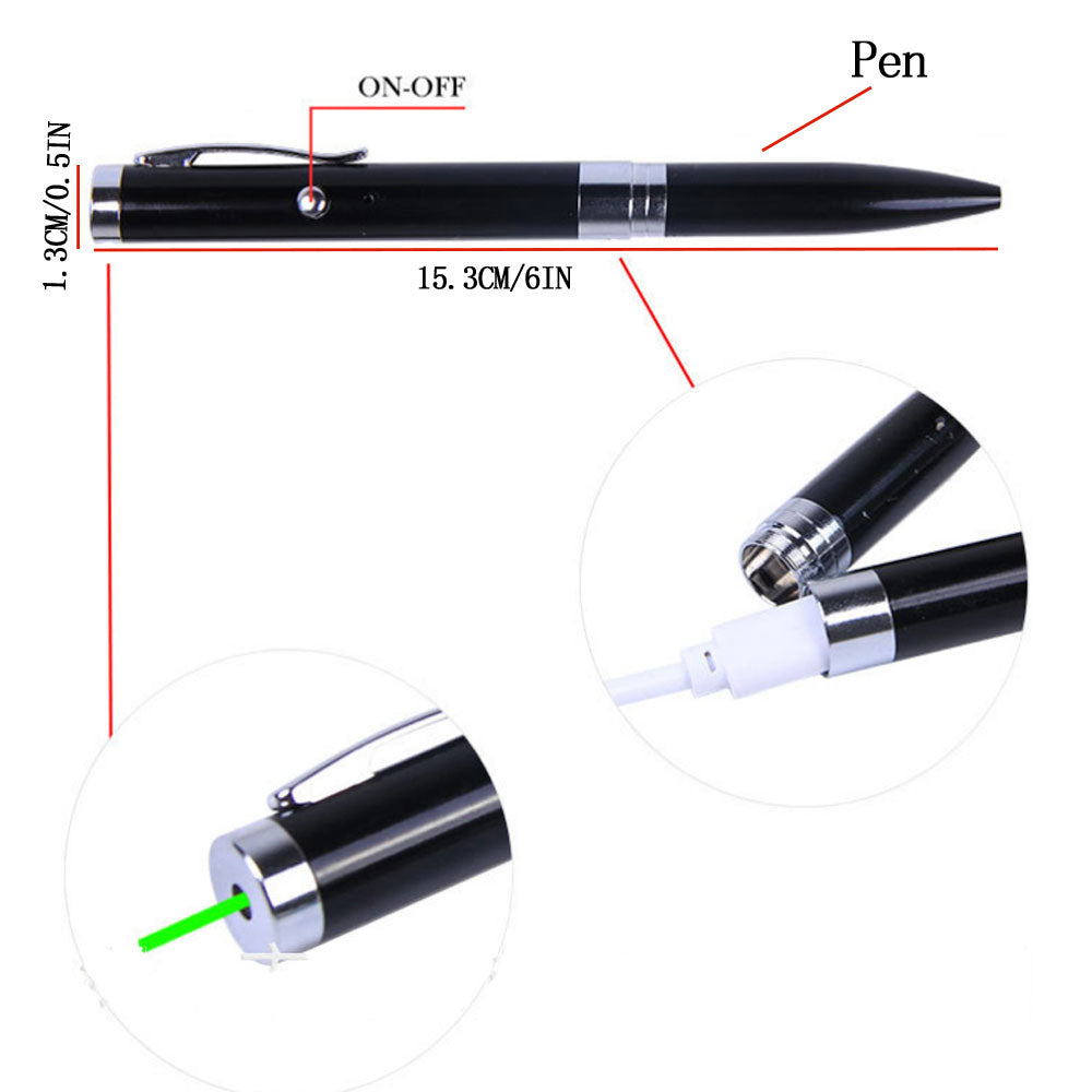 Wholesale Laser Pointer Laser Pointer Charging Green Laser Pointer USB Rechargeable-717