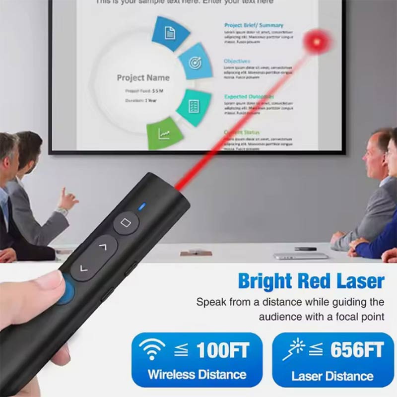 Usb Pointer Presentation Wireless Cue Presenter Remote Ppt Pointer Presenter-FY2