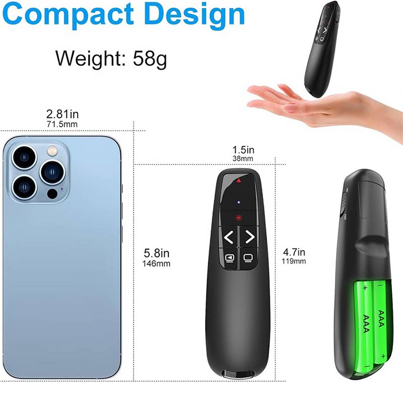 Presentation Pointer Stick Red Lasers Pointer Presentation Powerpoint Wireless Presentation Laser Pointer Power-FY4