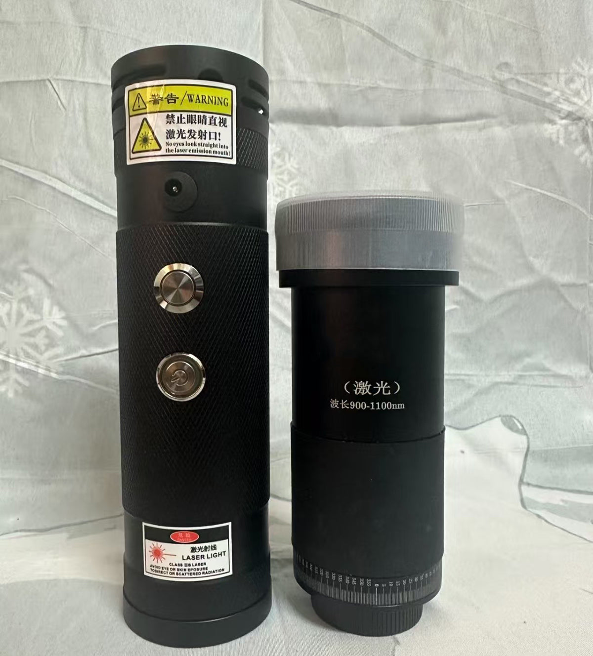 High-power combustion laser cannon laser flashlight for ignition, cutting and drilling