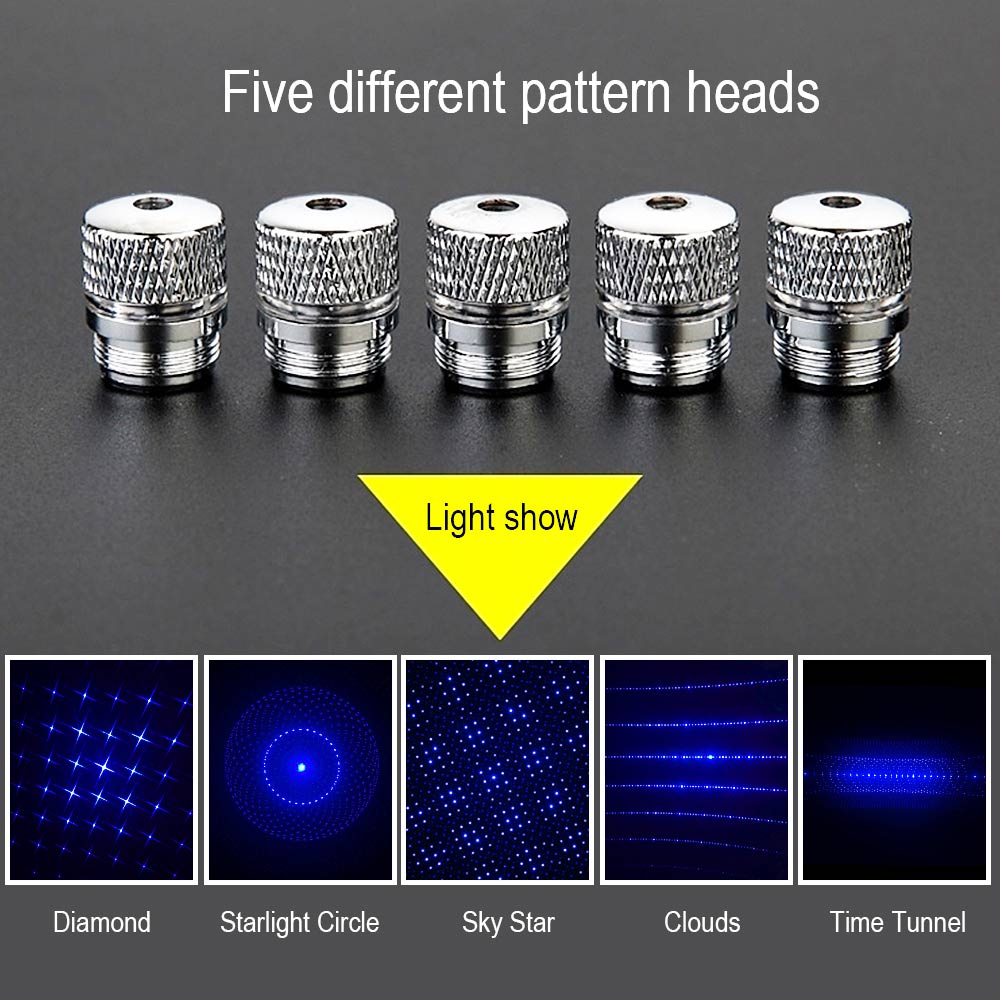 USB Rechargeable Star Pointer Laser China Laser Pointers-B017 Short USB