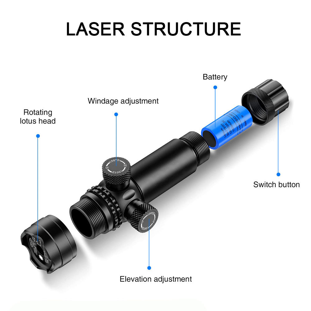 Green High Power Laser Pointer Powerful Pen Laser Pointer High Power Hunting Red  Green Laser Pointer-803