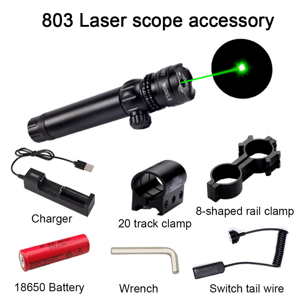 Green High Power Laser Pointer Powerful Pen Laser Pointer High Power Hunting Red  Green Laser Pointer-803