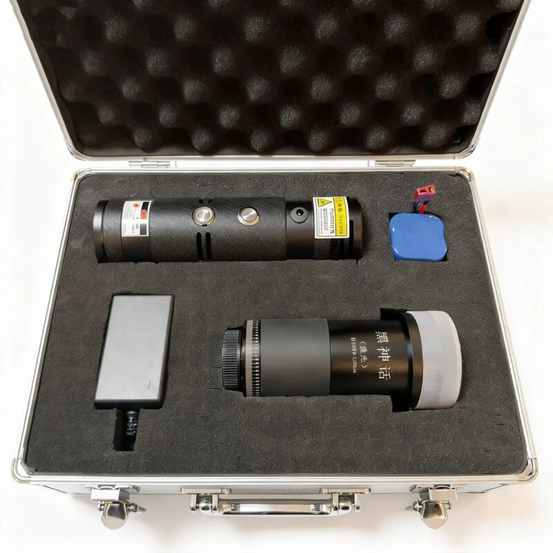 laser obstacle removal device handheld pump source 125w laser ignition 15 20 meters