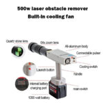 900 1100nm laser obstacle removal instrument handheld pump source 500w laser ignition 70 100 meters