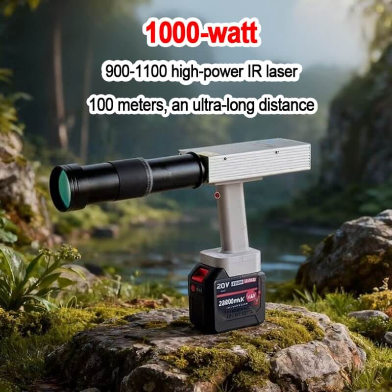 900 1100nm laser obstacle removal instrument handheld pump source 500w laser ignition 70 100 meters 900 1100nm laser obstacle removal instrument handheld pump source 500w laser ignition 70 100 meters