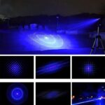 high power blue laser flashlight burning laser pointer