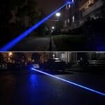 high power blue laser flashlight burning laser pointer